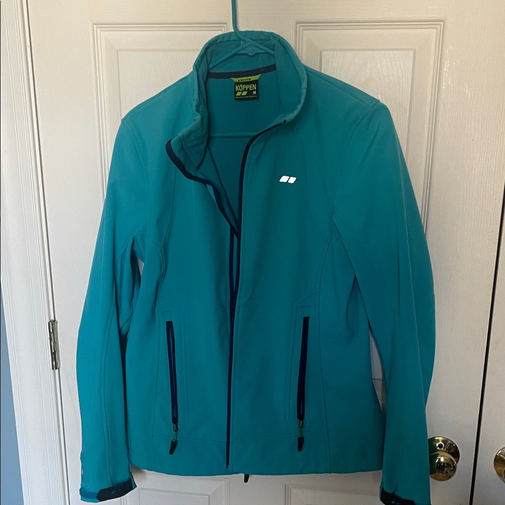 Koppen Women's Teal Jacket size medium